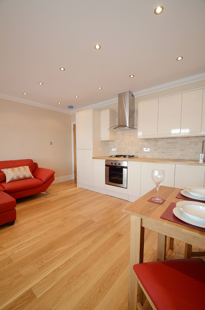 Kitchen and Living Room Renovation New Colour